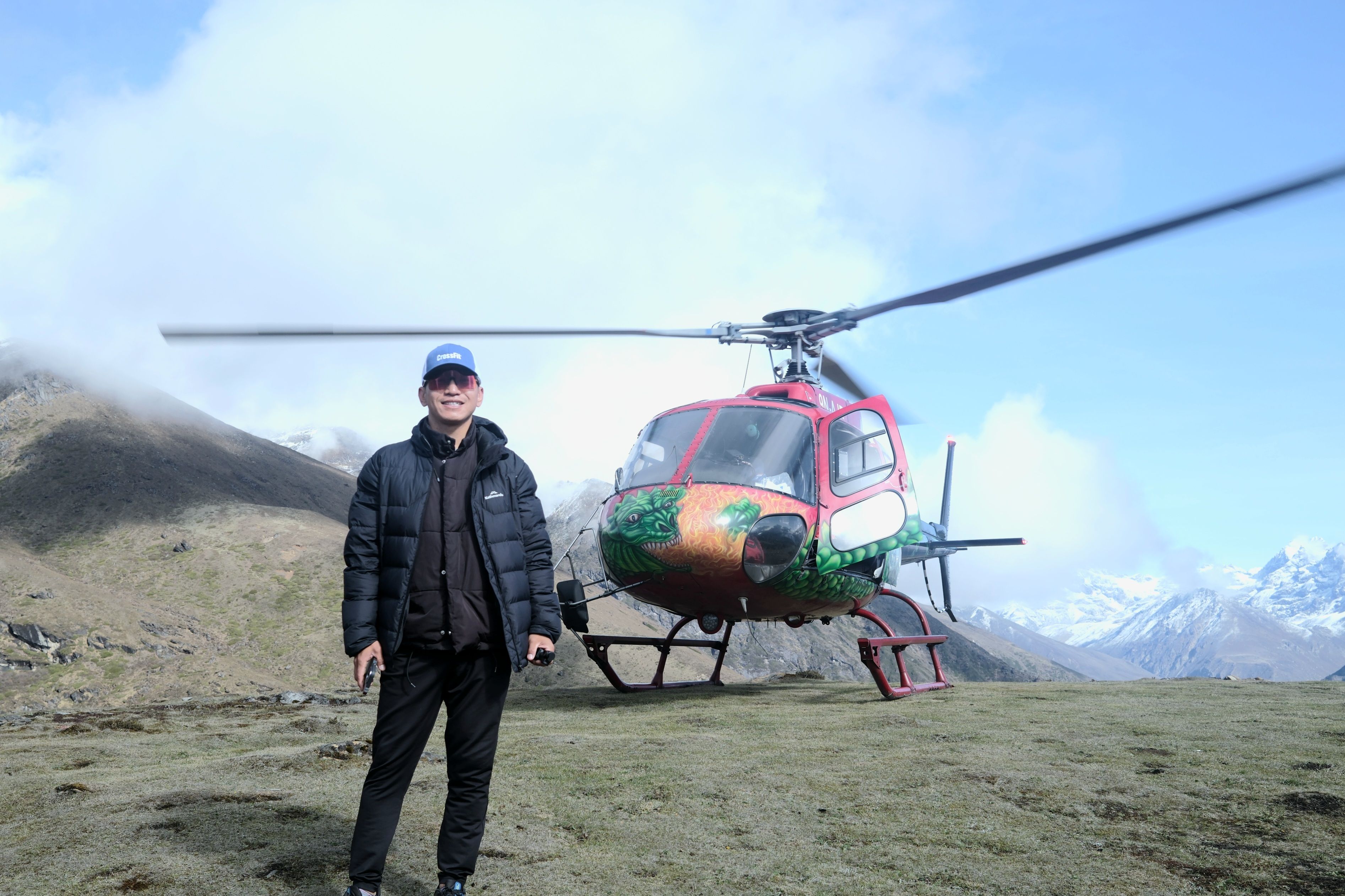 Helicopter tour 