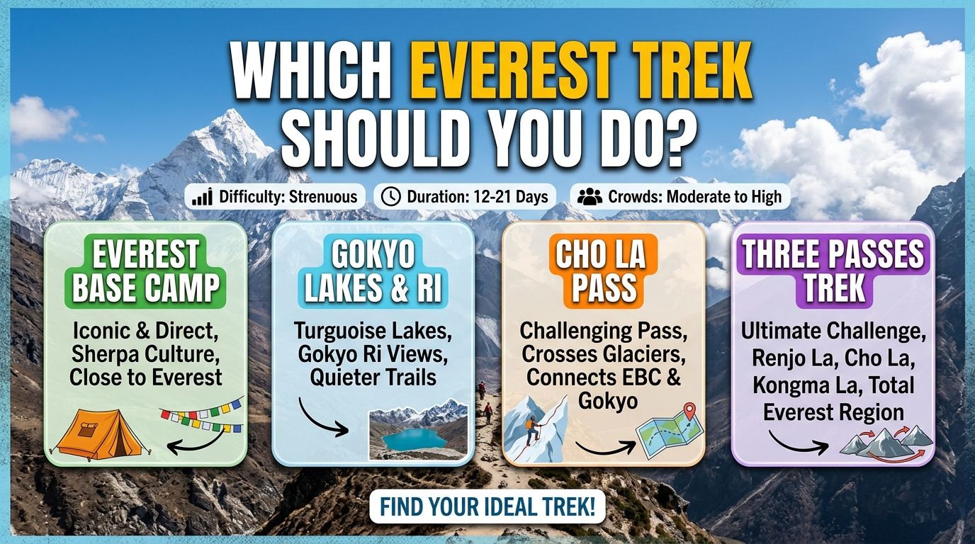 which everest trek should you do 
