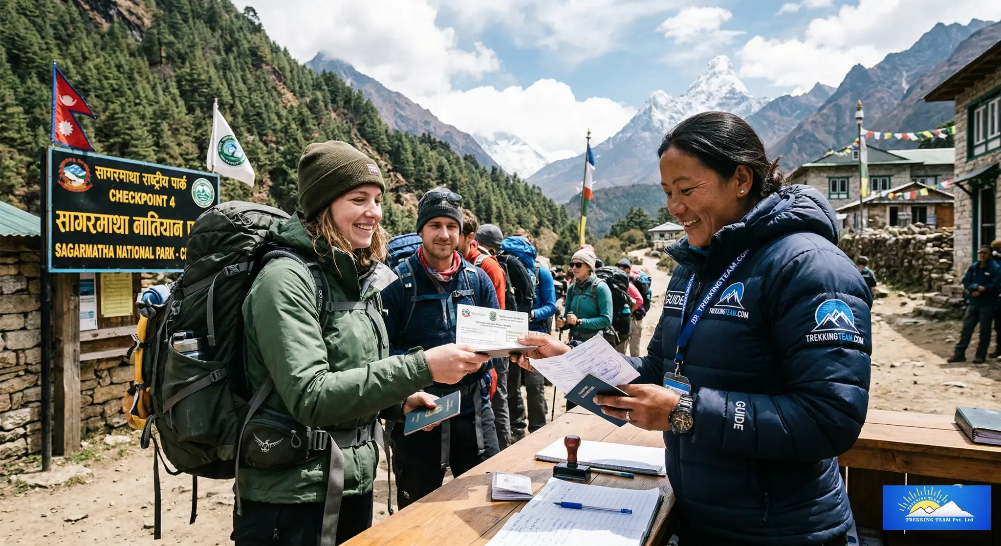 alt="Nepal trekking permits and regulations 2026 complete guide to new rules for Everest region Annapurna and restricted areas by Trekking Team Nepal"